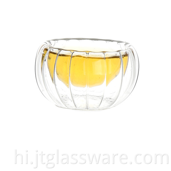 Double Wall Glass Tea Cup